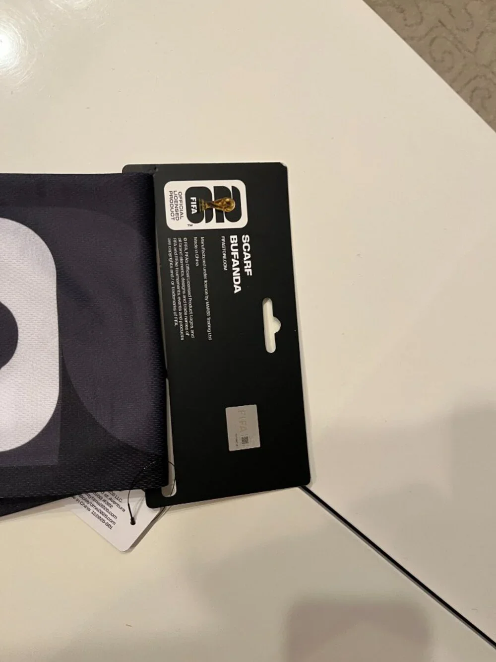 IFA Black & White Scarf (Set of TWO) Official Licensed Product NWT(col/x)
